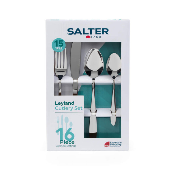 Leyland 16-Piece Cutlery Set – Silver