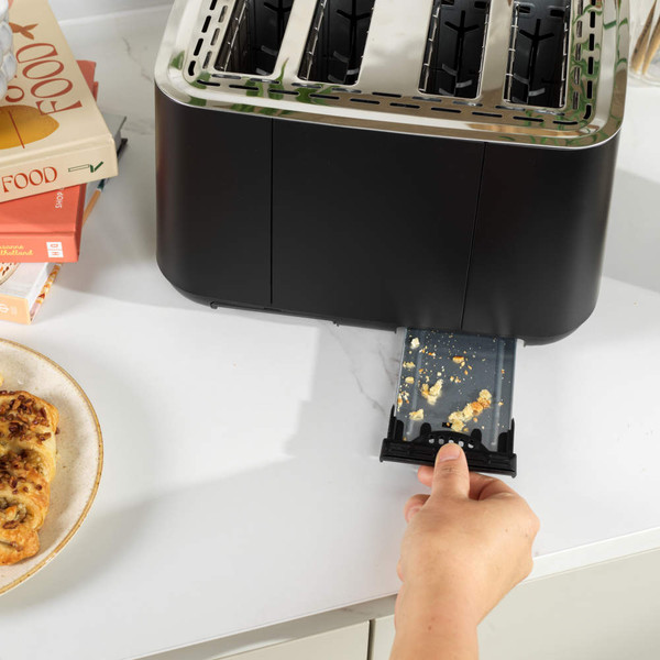 Alchemy 4-Slice Toaster - Black/Gold