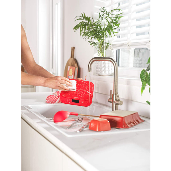 British Bakes Digital Kitchen Scale – Red British Bakes Digital Kitchen Scale – Red