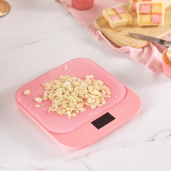 British Bakes Digital Kitchen Scale – Pink British Bakes Digital Kitchen Scale – Pink