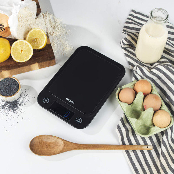Toronto Kettle, Toaster & Kitchen Scale Set – Black