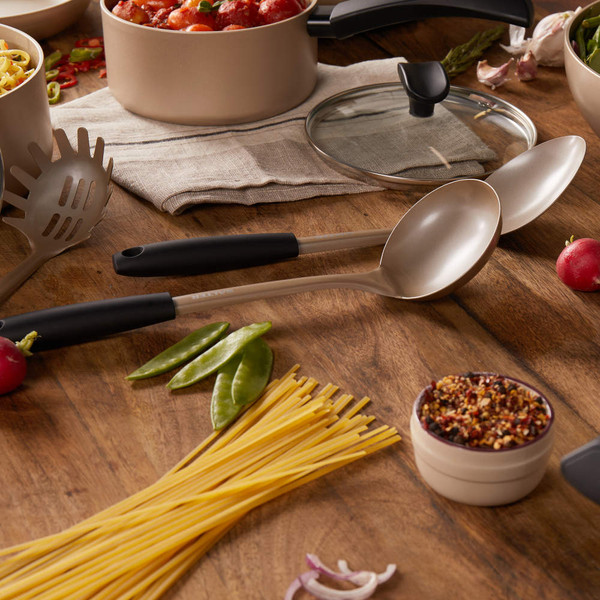 Olympus 3-Piece Kitchen Utensil Set – Gold