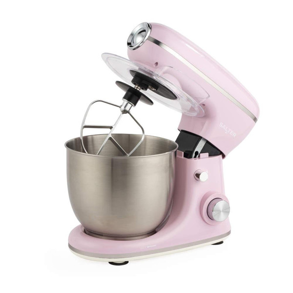 Retro 5L Stand Mixer – Pink 