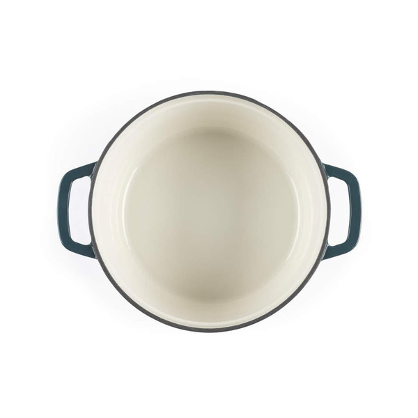 Chester 24cm Cast Iron Casserole Pot – Green 