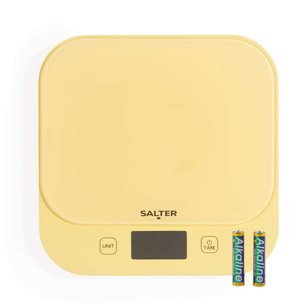 British Bakes Digital Kitchen Scale – Yellow
