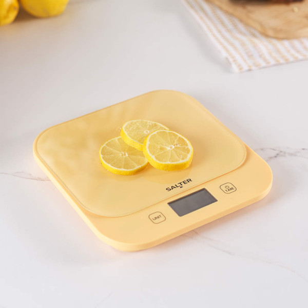 British Bakes Digital Kitchen Scale – Yellow