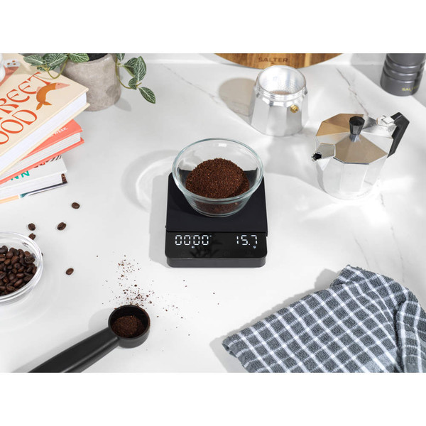 Electronic Coffee Scale - Black