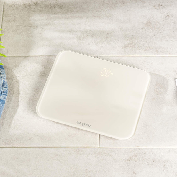 Halo Digital Bathroom Scale - Cream