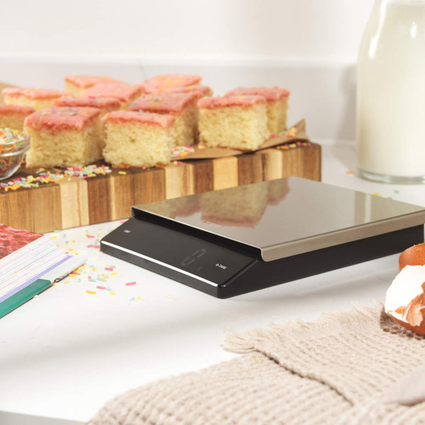 Angled Display Kitchen Scale – Black