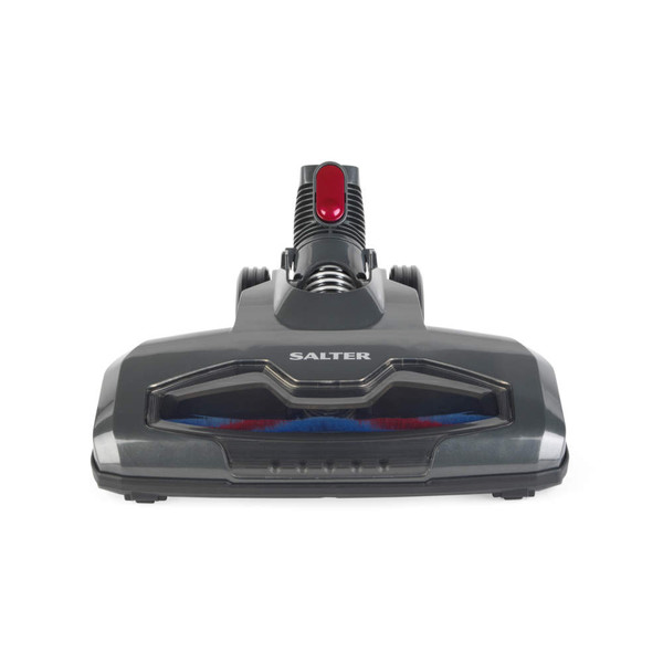 Black Salter vacuum cleaner floor head with brush, shown from front.