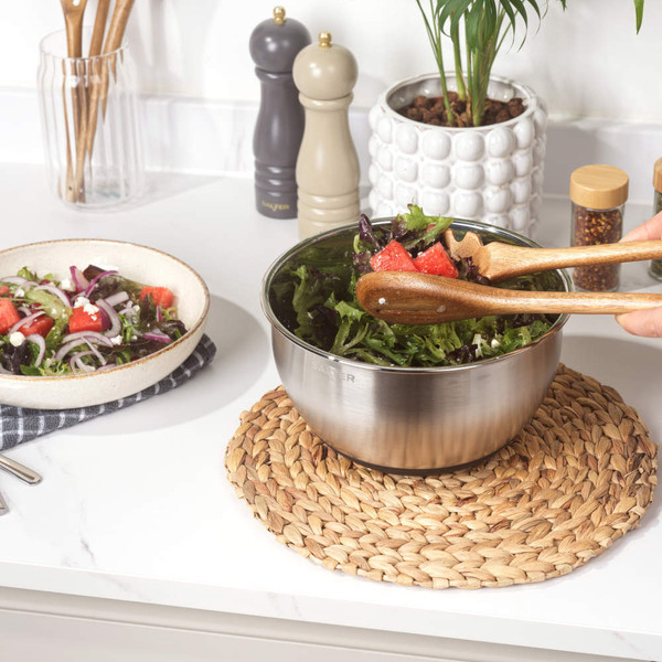 Expert Set of 2 Mixing Bowls – Stainless Steel