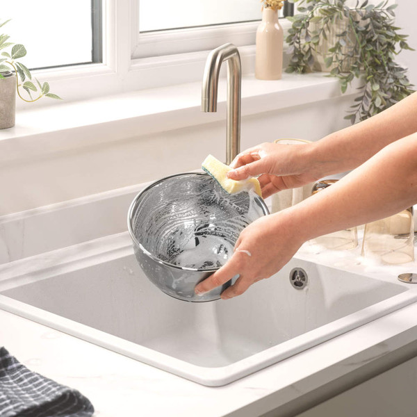 Expert Set of 2 Mixing Bowls – Stainless Steel