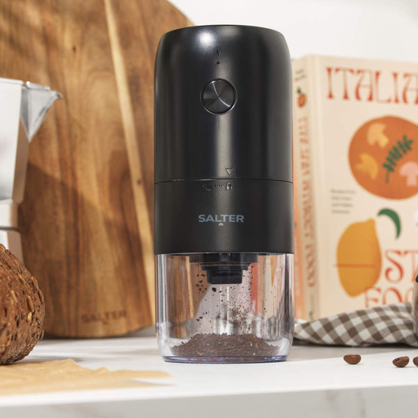 Rechargeable Coffee Grinder – Black