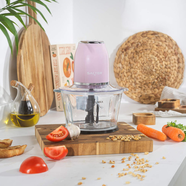 Retro Pink Food Chopper - Electric
