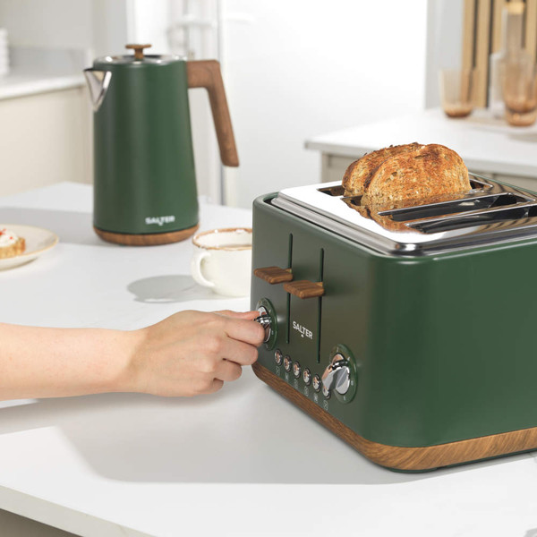 Toronto 4-Slice Toaster – Green