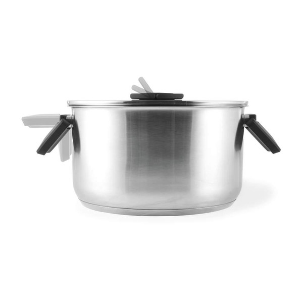 Stackable 3-Piece Stockpot Set – 16/20/24 cm 