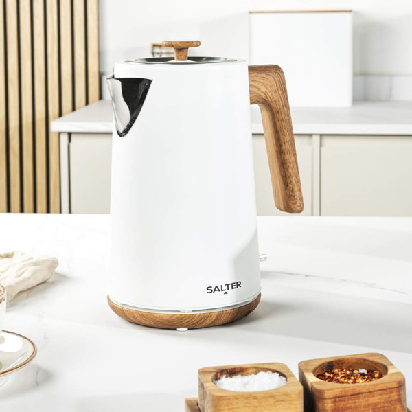 Toronto Kettle & 2-Slice Toaster Set - White - Salter - COMBO-9770 - 5054061602791