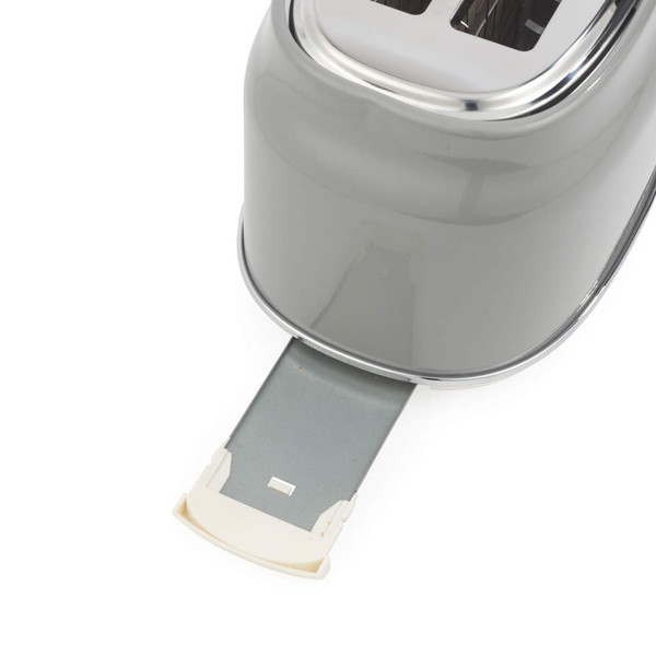 Retro Kettle & Toaster Set – Grey