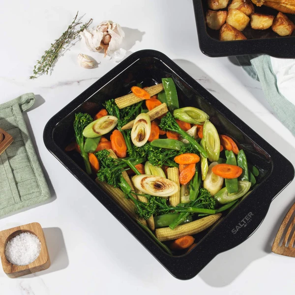 Brilliance 30cm Roasting Tray - Vitreous Enamel