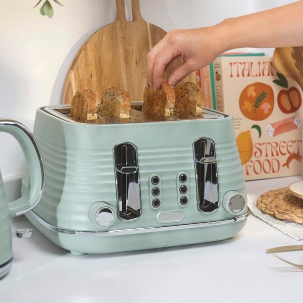 Ripple Kettle & 4-Slice Toaster - Sage