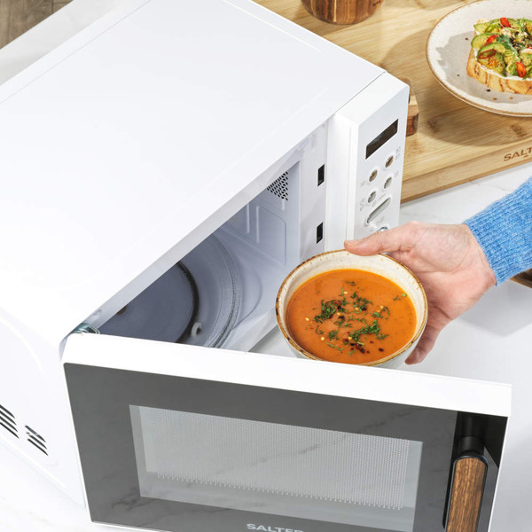 Toronto Kettle, Toaster, Microwave Set – Kitchen Countertop Appliances- White