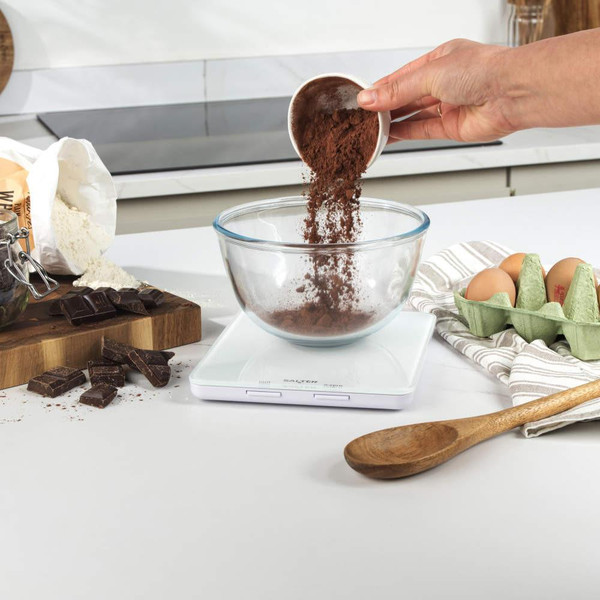 Boston Stand Mixer & Kitchen Scale Set - White  Boston Stand Mixer & Kitchen Scale Set - White