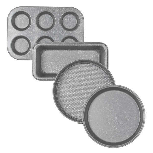 Marble Collection 4pc Bakeware Set – PFOA-Free