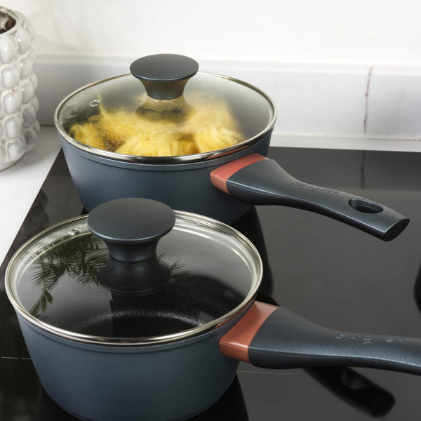 Excellence 3-Piece Saucepan Set – Non-Stick Coating