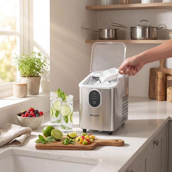 Electric Ice Cube Maker - Countertop Ice Machine