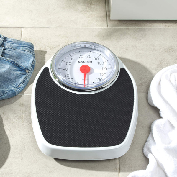 Doctor Style Mechanical Bathroom Scale - White