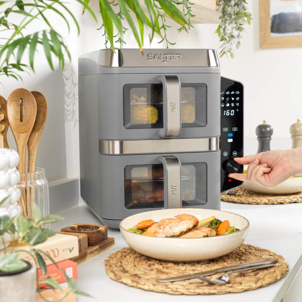 VersaLayer Air Fryer – Grey