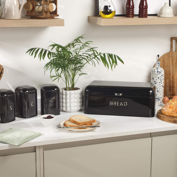 Boston 4-Piece Storage Set - Black
