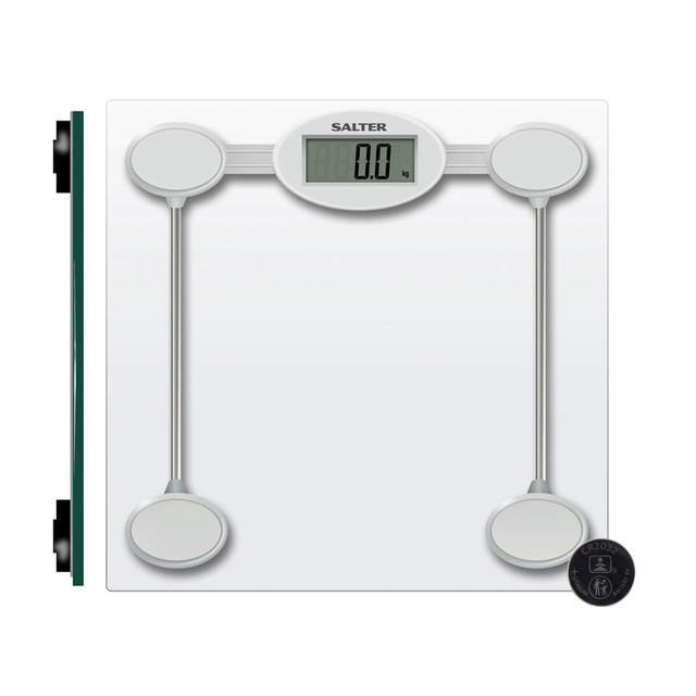 Glass Digital Bathroom Scale - Clear