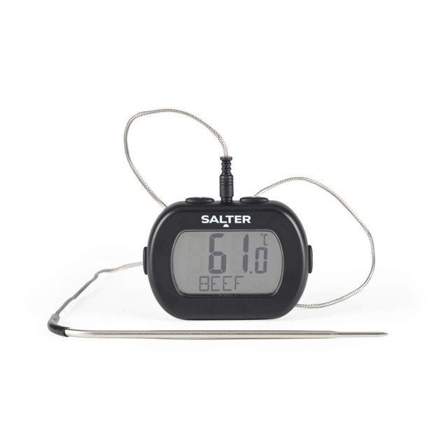 Leave-In Digital Kitchen Thermometer