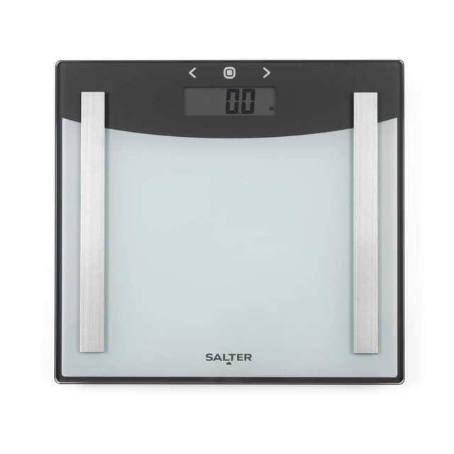 Glass Analyser Bathroom Scale - Silver