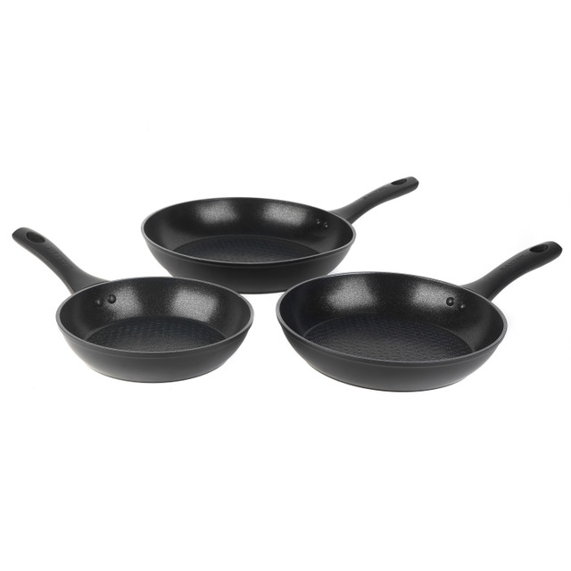 Geo Hex 3-Piece Fry Pan Set - 20/24/28cm