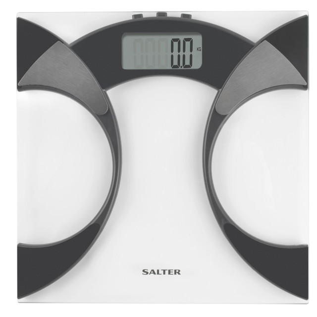 Ultra Slim Glass Analyser Bathroom Scale