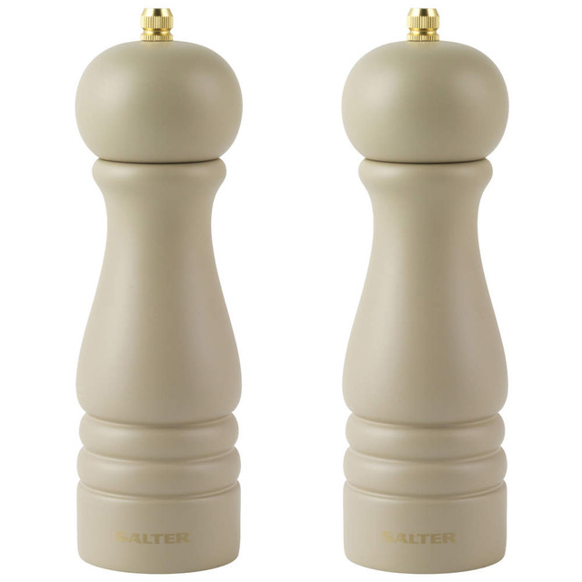 Olea Salt & Pepper Mill Set - Beige
