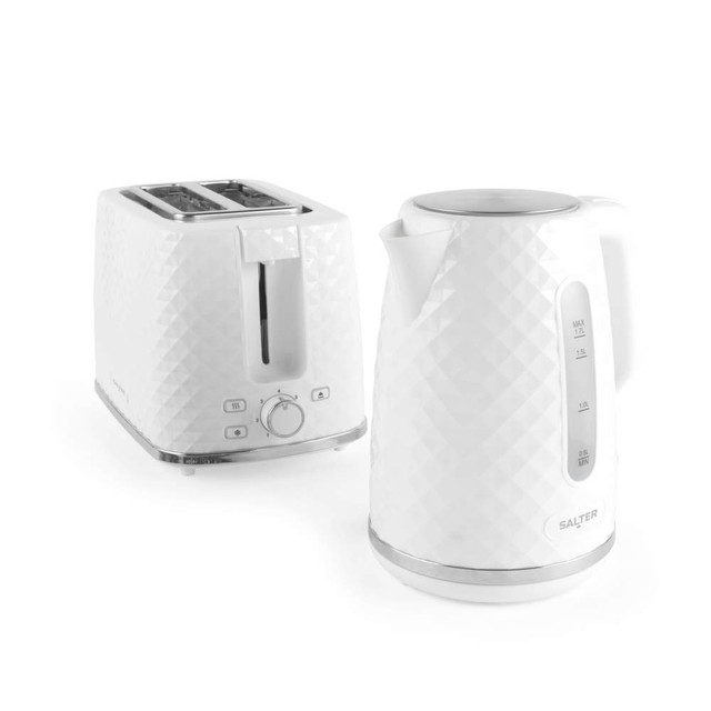 Glacier Kettle & 2-Slice Toaster Set