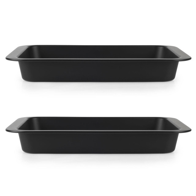 Bakes 36cm Roasting Tin - 2 Pack 