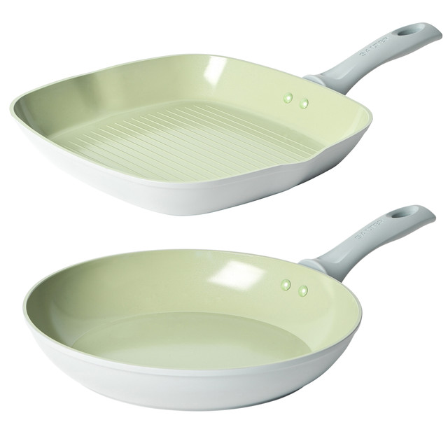 Earth Frying Pan & Griddle Set