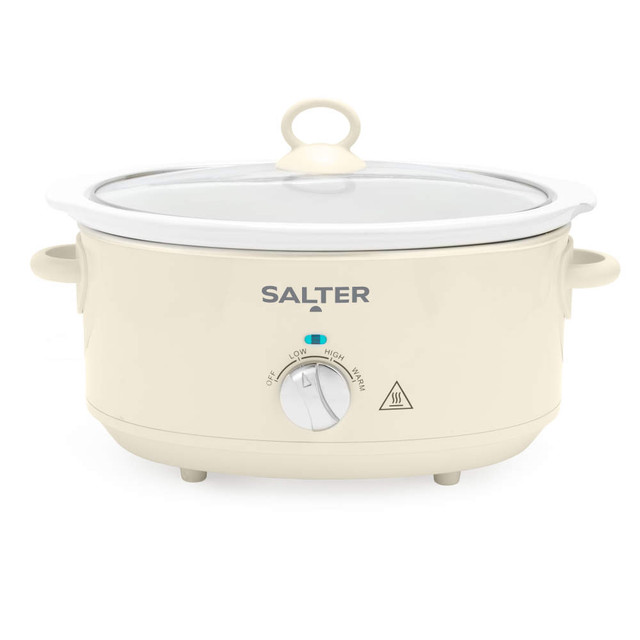 Retro 6.5L Slow Cooker - Cream