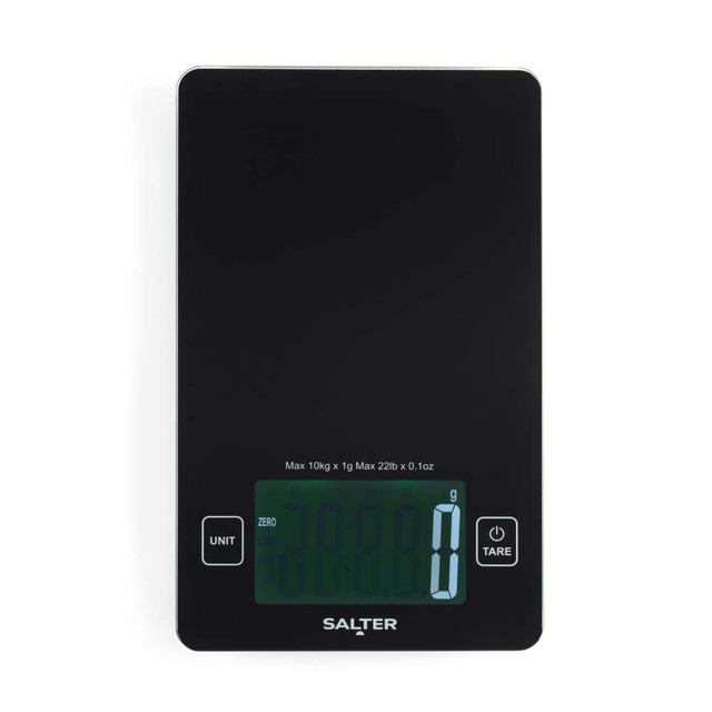 High-Capacity Kitchen Scale - Black - Salter - SA00644FEU12  - 5054061485110