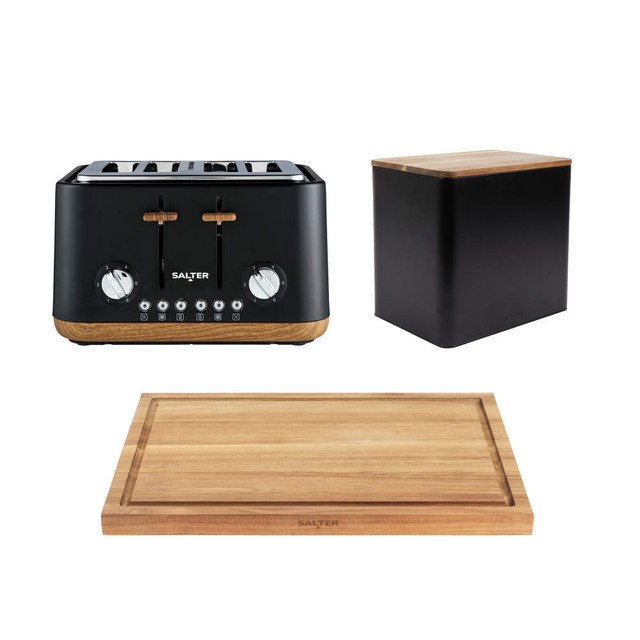 Toronto 3-Piece Kitchen Set – Black