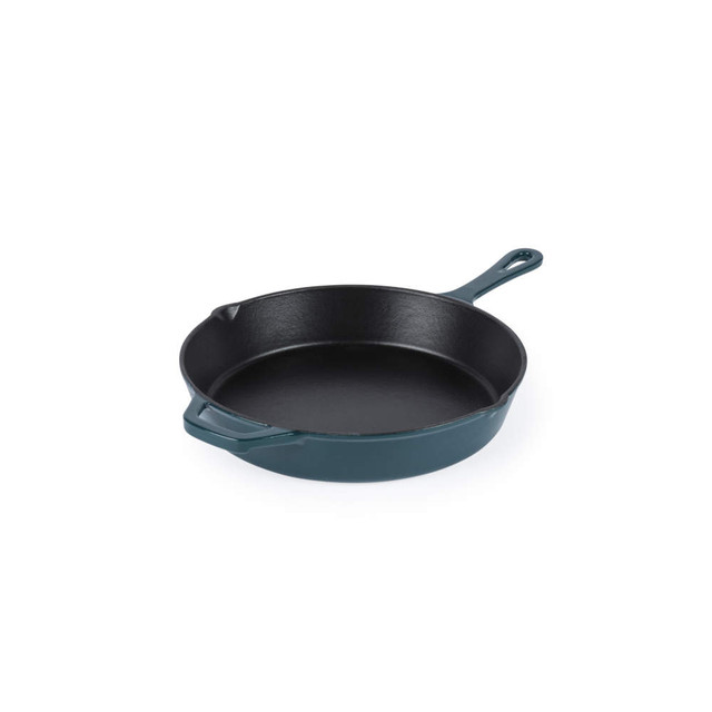 Chester 26cm Cast Iron Frying Pan - Green - PFAS-free