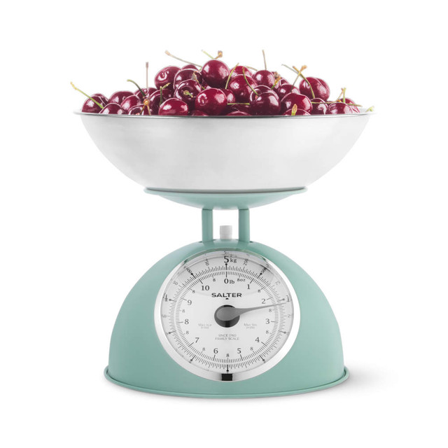 Timeless Mechanical Kitchen Scale – Green