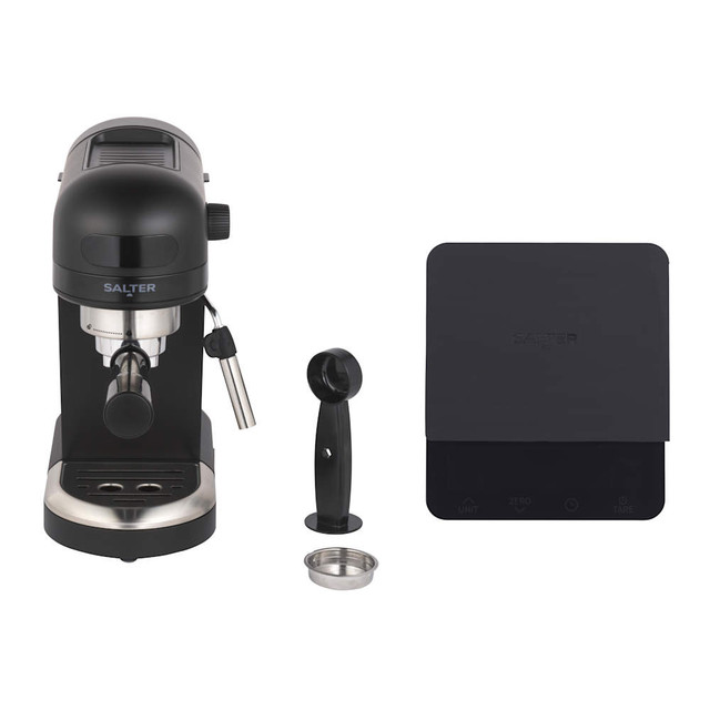 Espirista & Coffee Scale Set - 1.4 L, Black