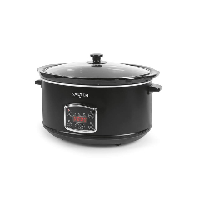 Digital 6.5L Slow Cooker – Black