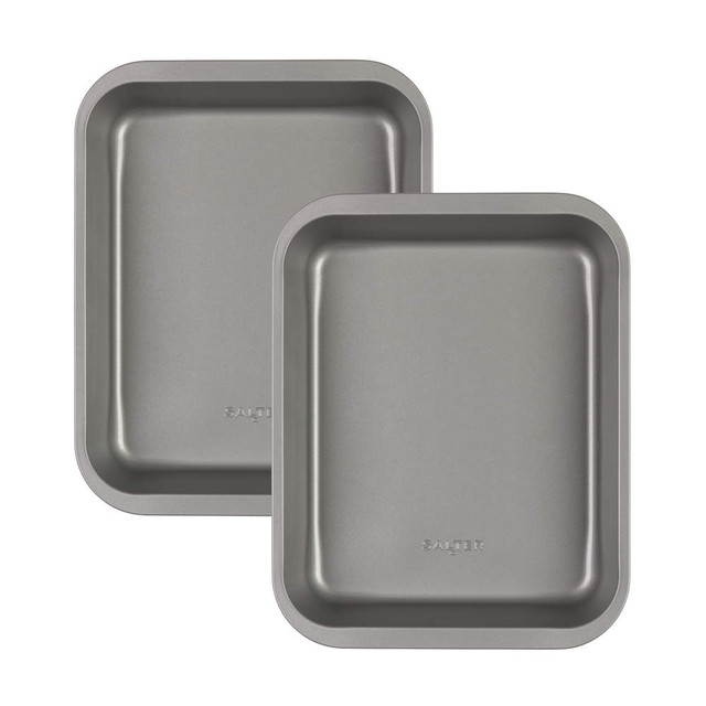 Essentials 36cm Roasting Tray Set – 2 Non-Stick  - PFOA-Free - Salter - Grey - COMBO-10096 - 5054061640168