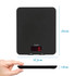 Glass Digital Kitchen Scale, 5kg - Black